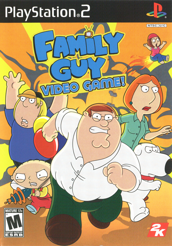 Family Guy box art for Playstation 2